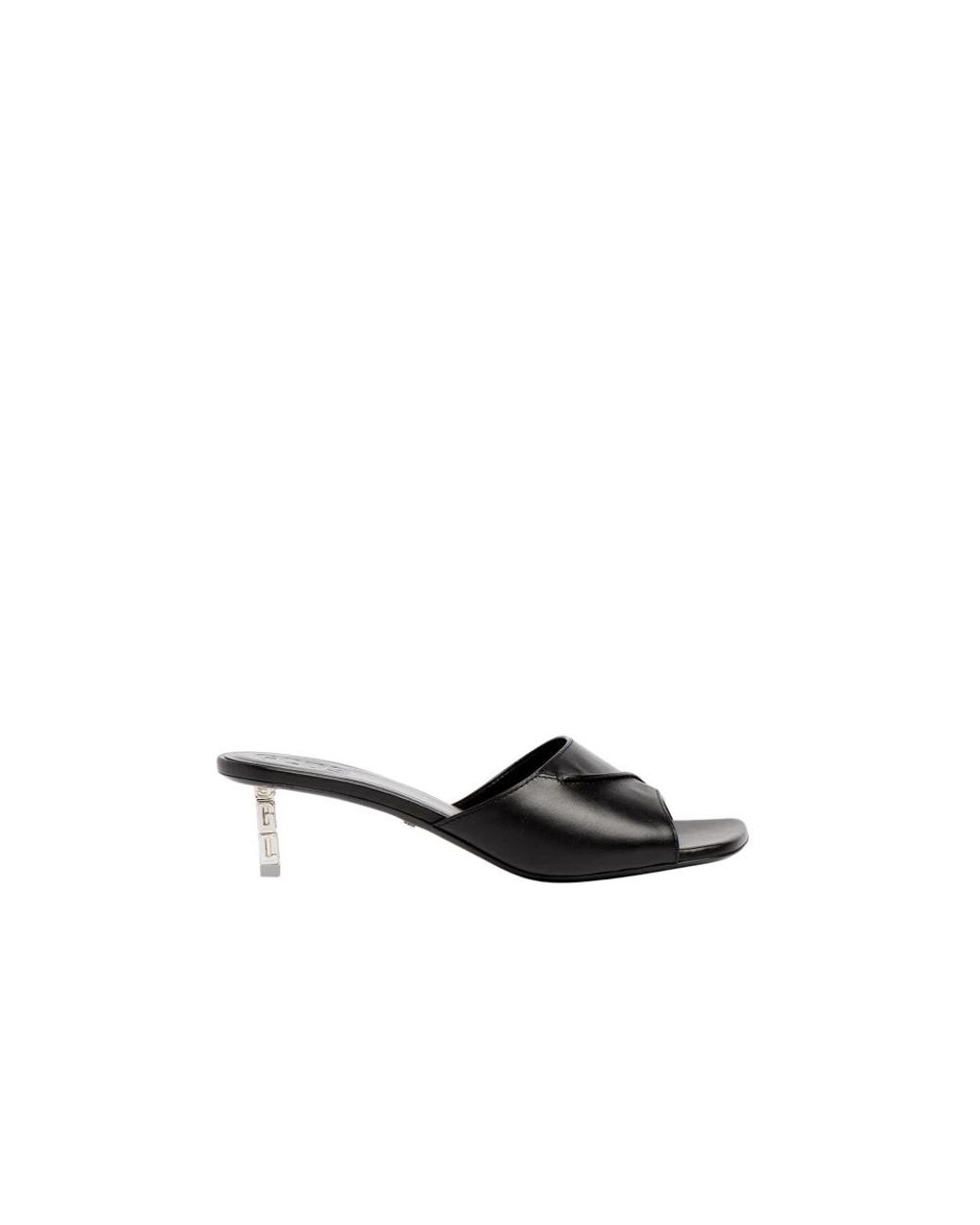 Gcds Black Heeled Mules