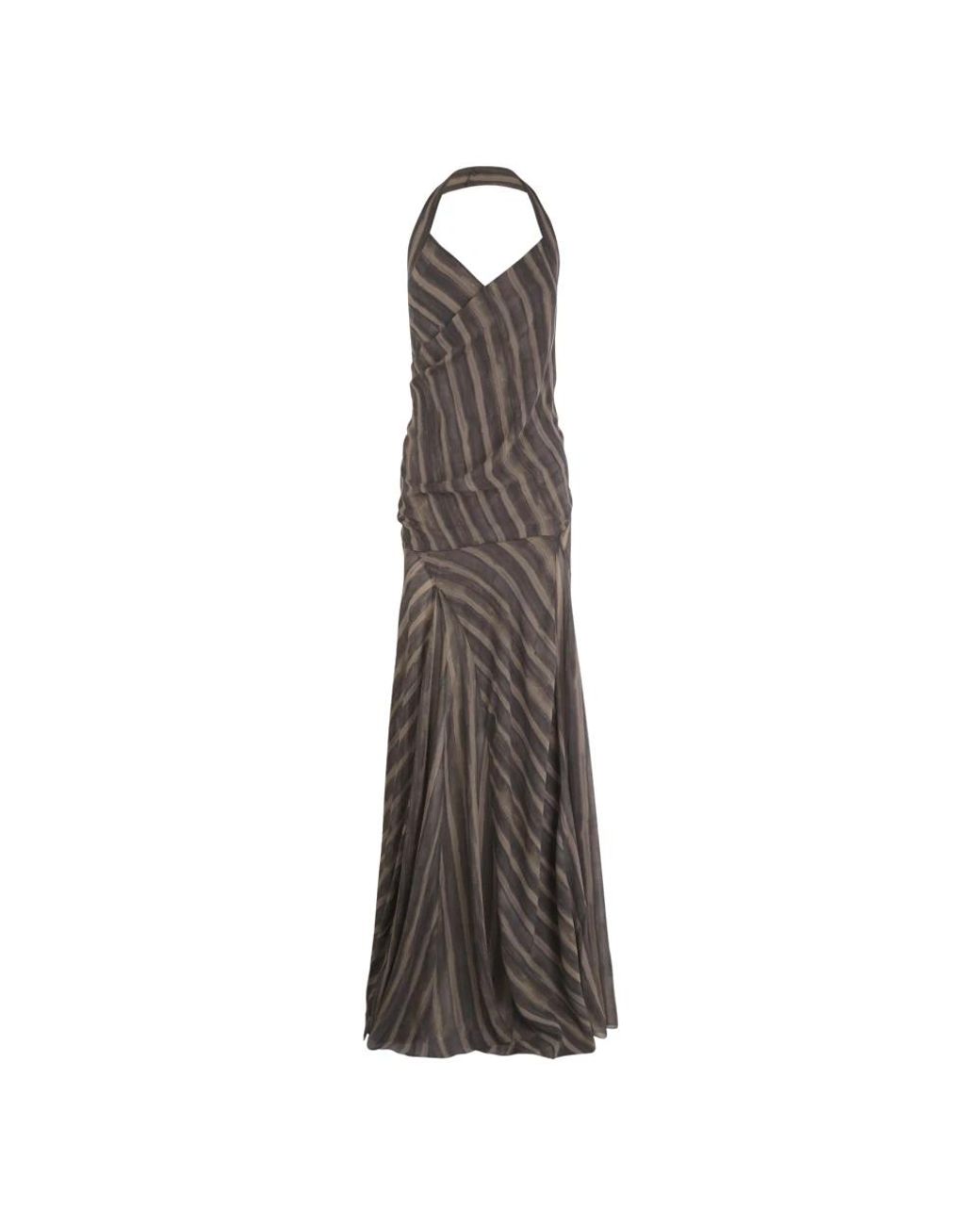 Cortana Kleedjes ,Zwart ,Ursula Halter Gown in het Brown