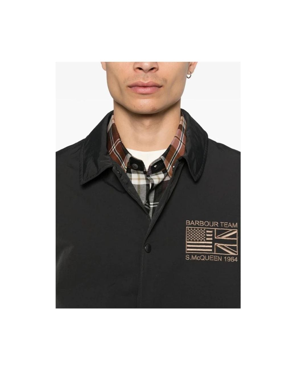 Barbour Black Light Jackets for men