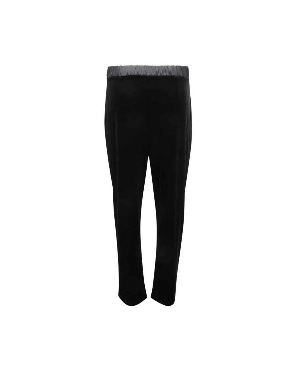 Armani Black Slim-Fit Trousers