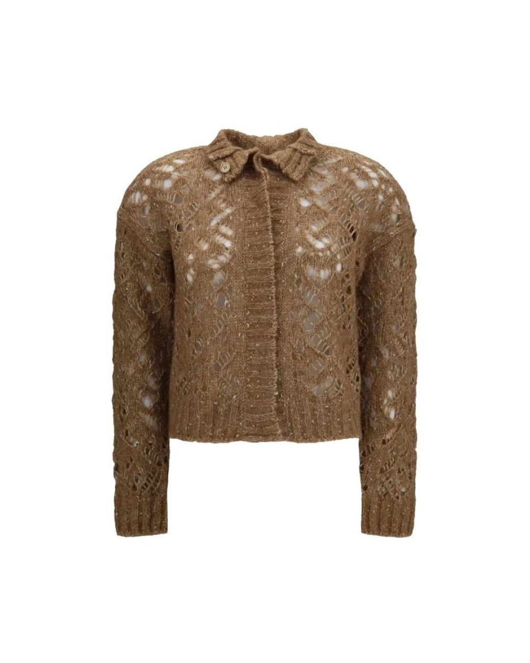Cardigans Max Mara en coloris Brown