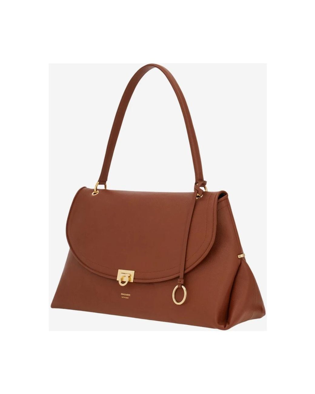 Ferragamo Brown Shoulder Bags