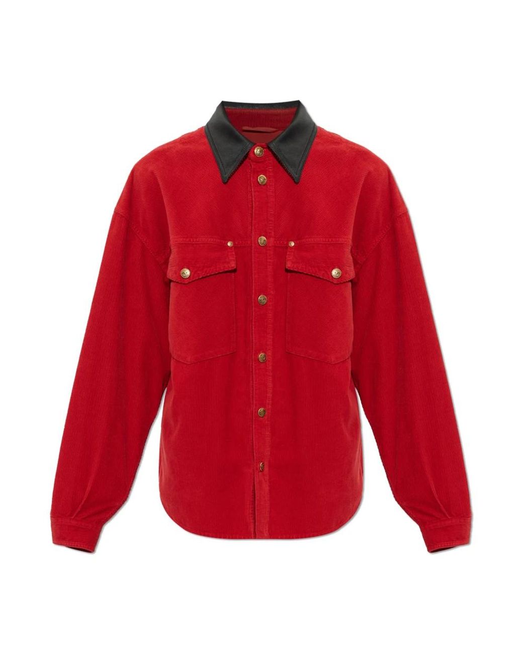 Versace Red Casual Shirts for men