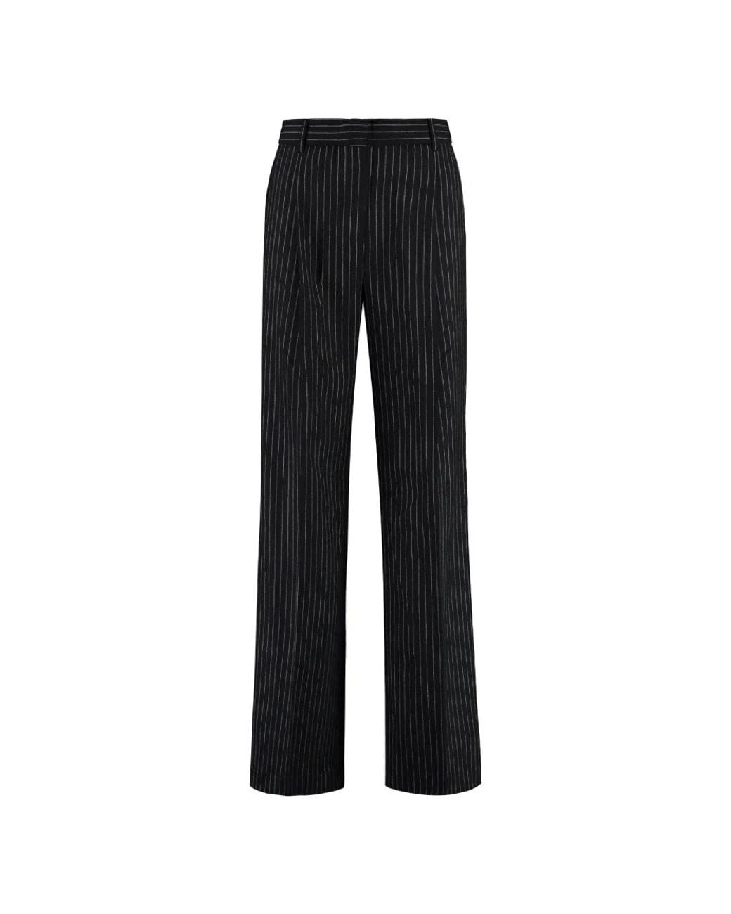 Michael Kors Black Wide Trousers
