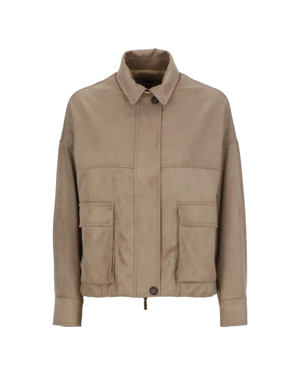 Bomber Jackets D.exterior de color Brown