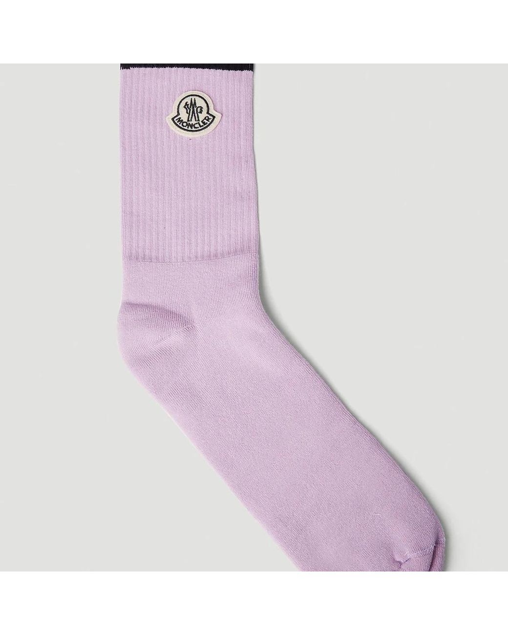 Moncler Socken in Schwarz | Lyst DE
