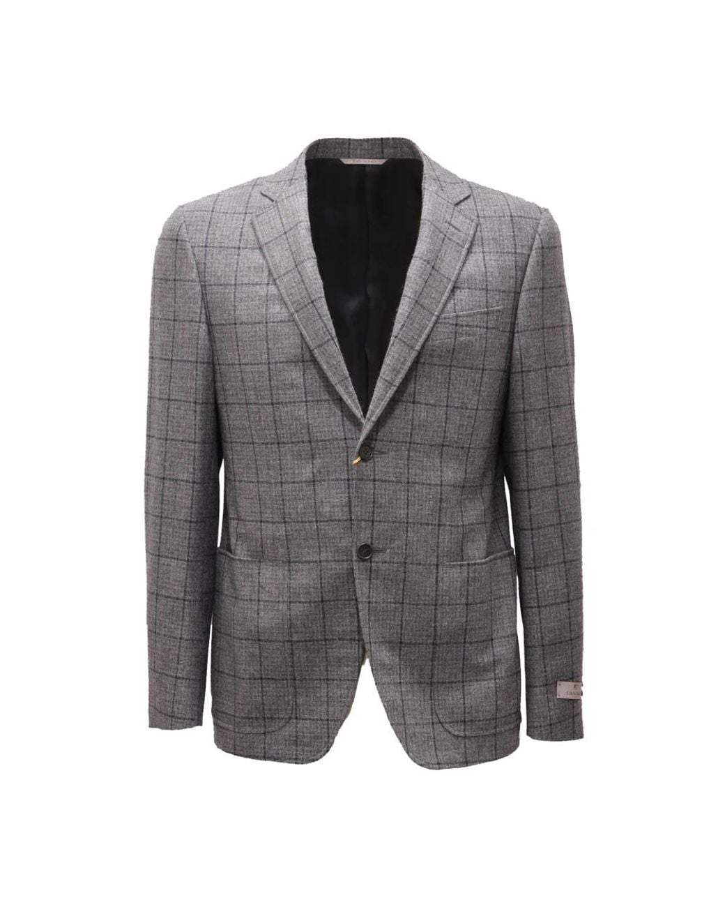 Canali Gray Blazers for men