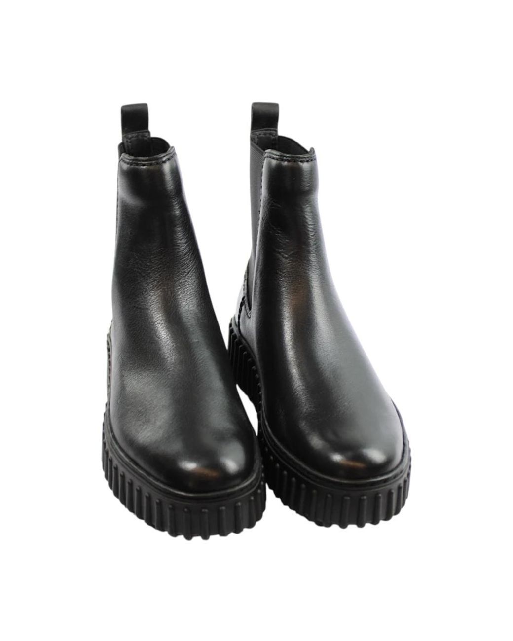 Clarks Gray Chelsea Boots