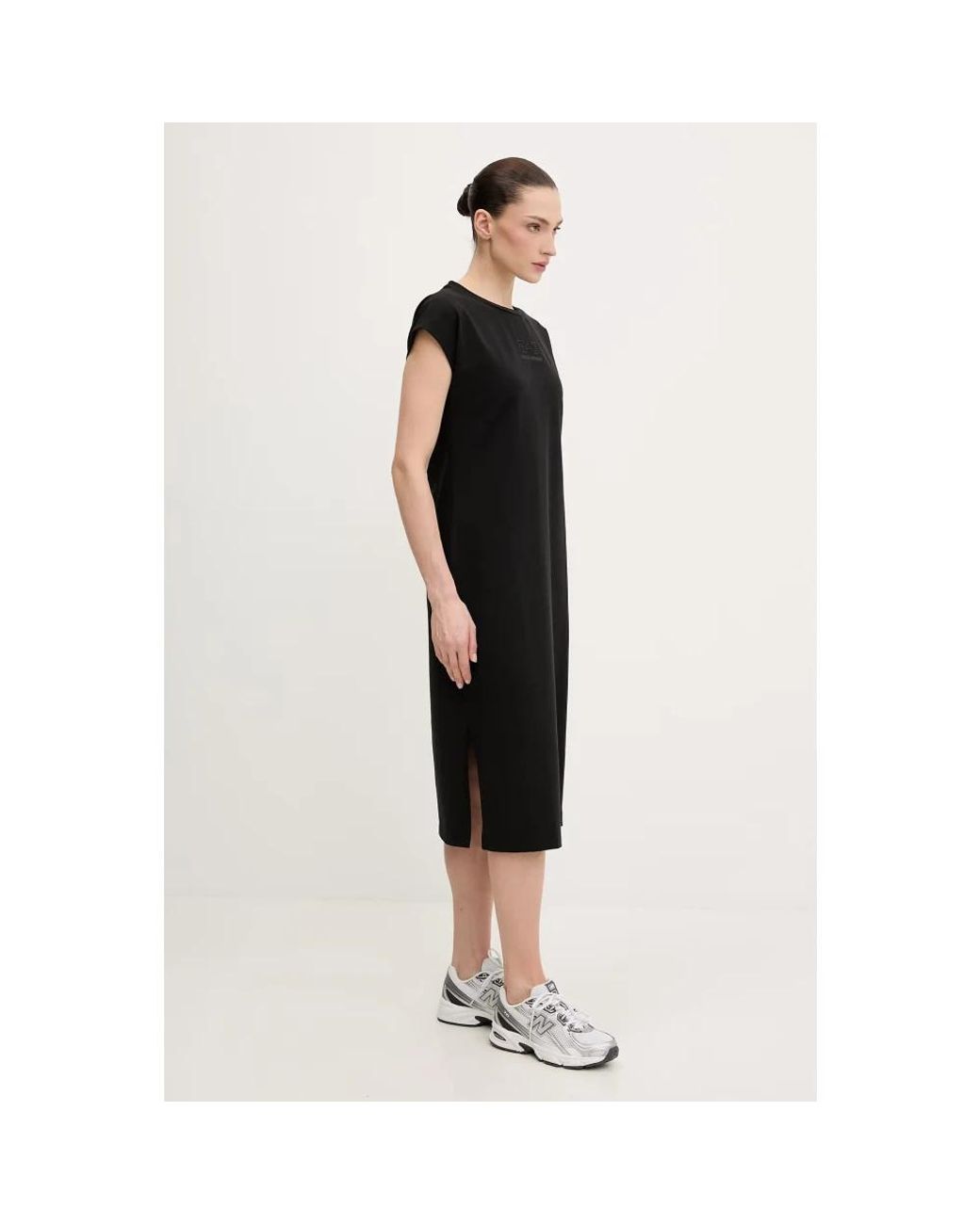 Midi Dresses EA7 de color Black