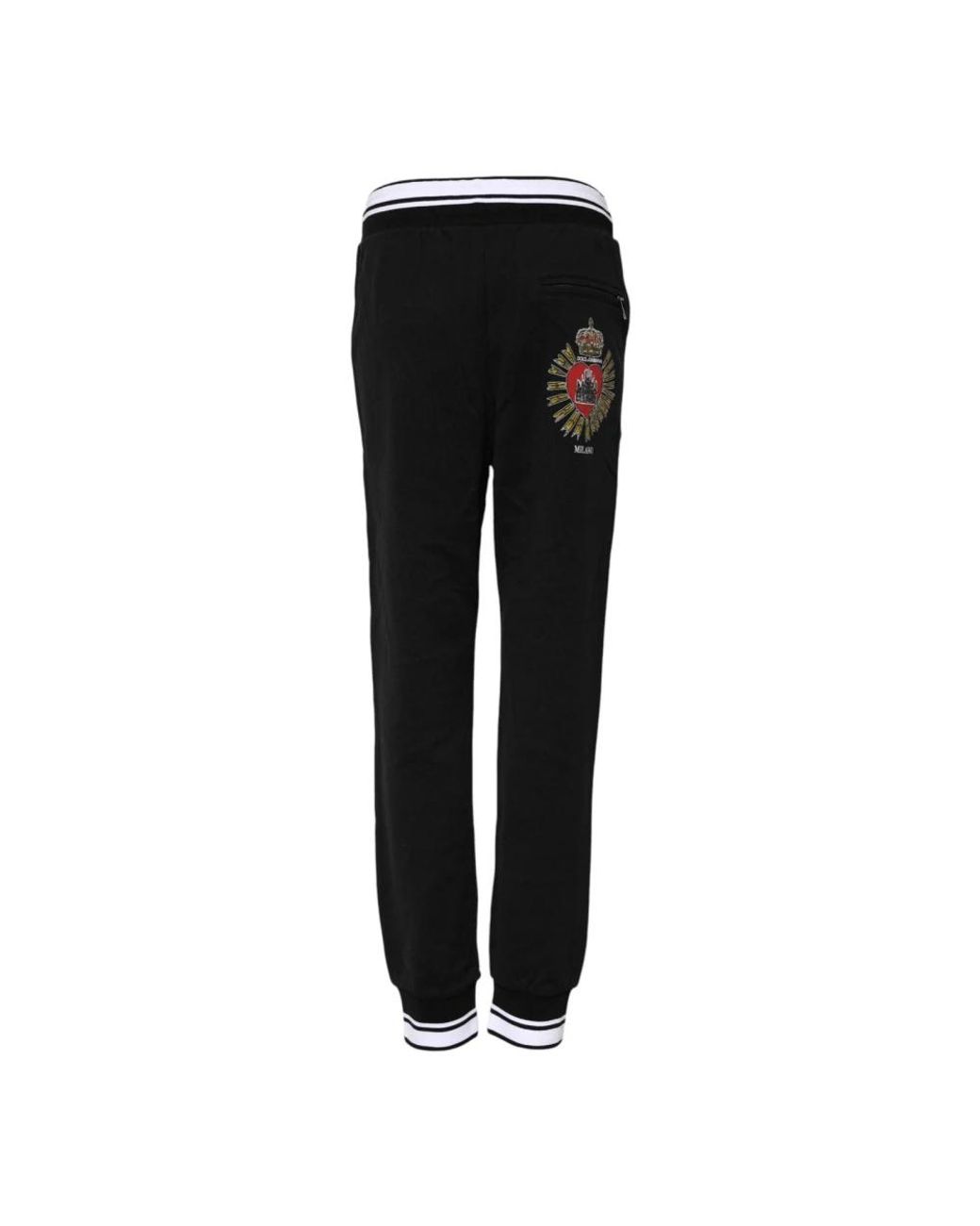 Dolce & Gabbana Black Sweatpants