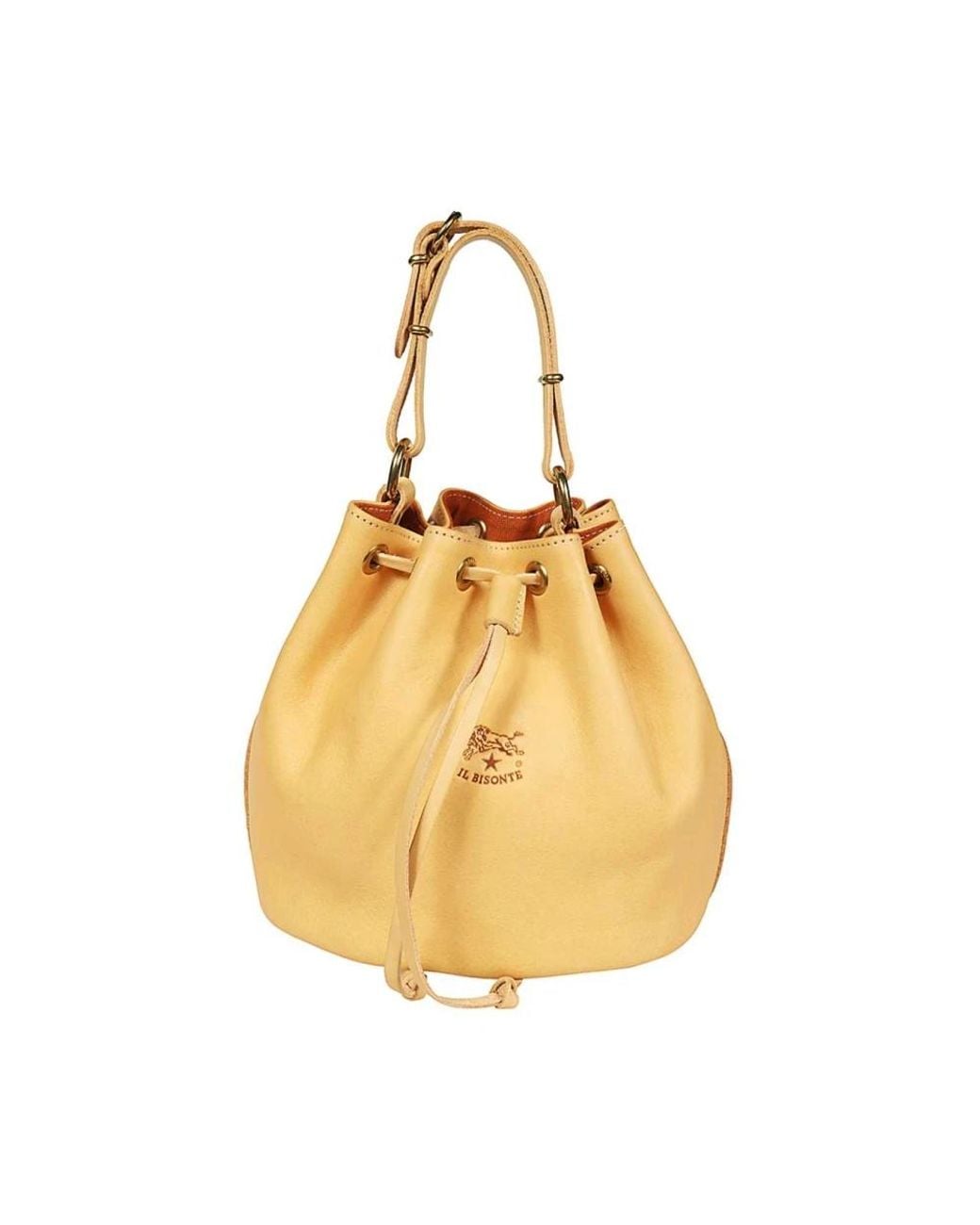 Il Bisonte Metallic Bucket Bags
