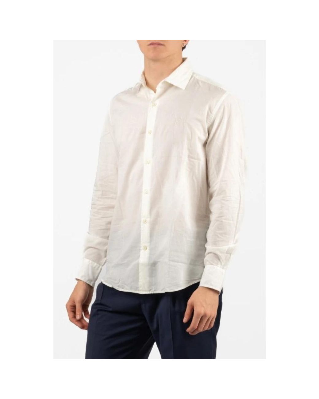 Mc2 Saint Barth White Casual Shirts for men
