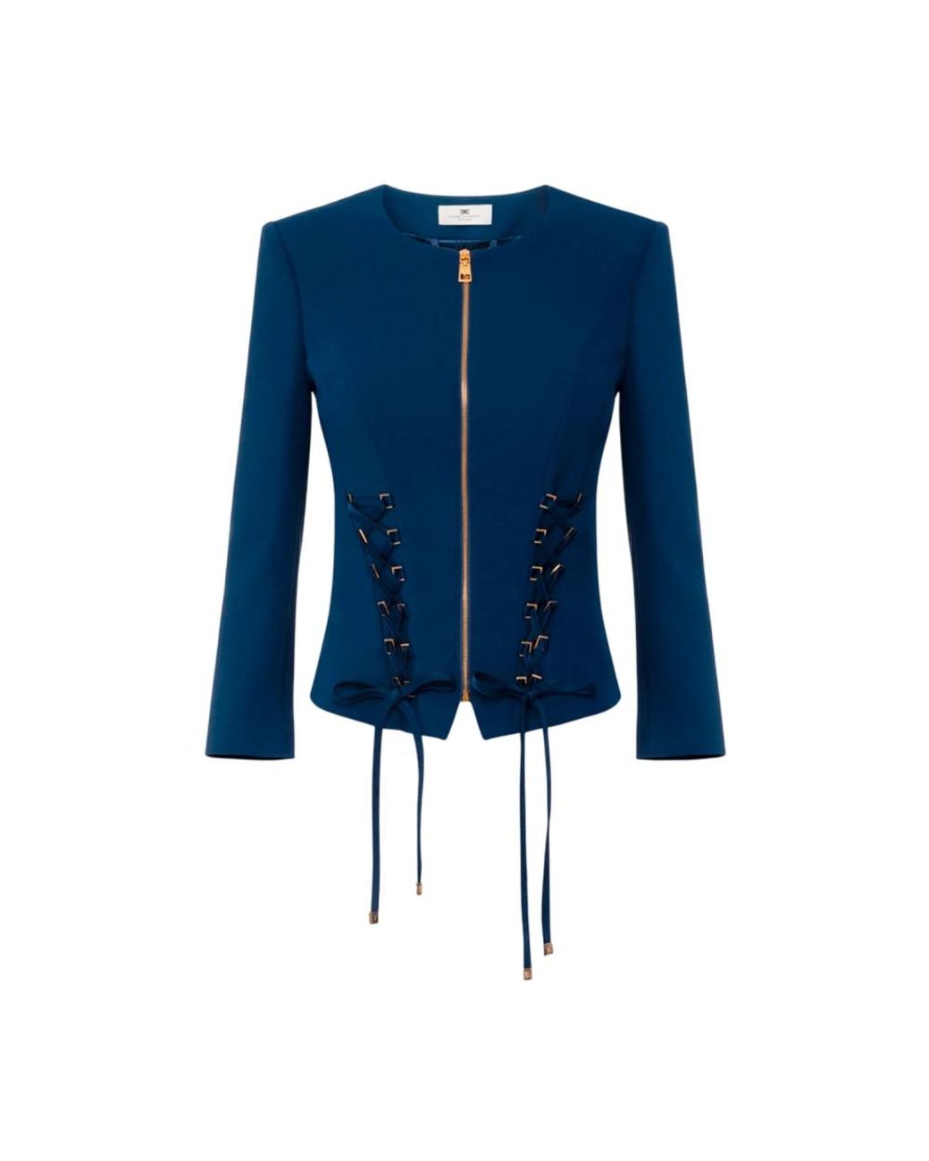 Elisabetta Franchi Blue Light Jackets