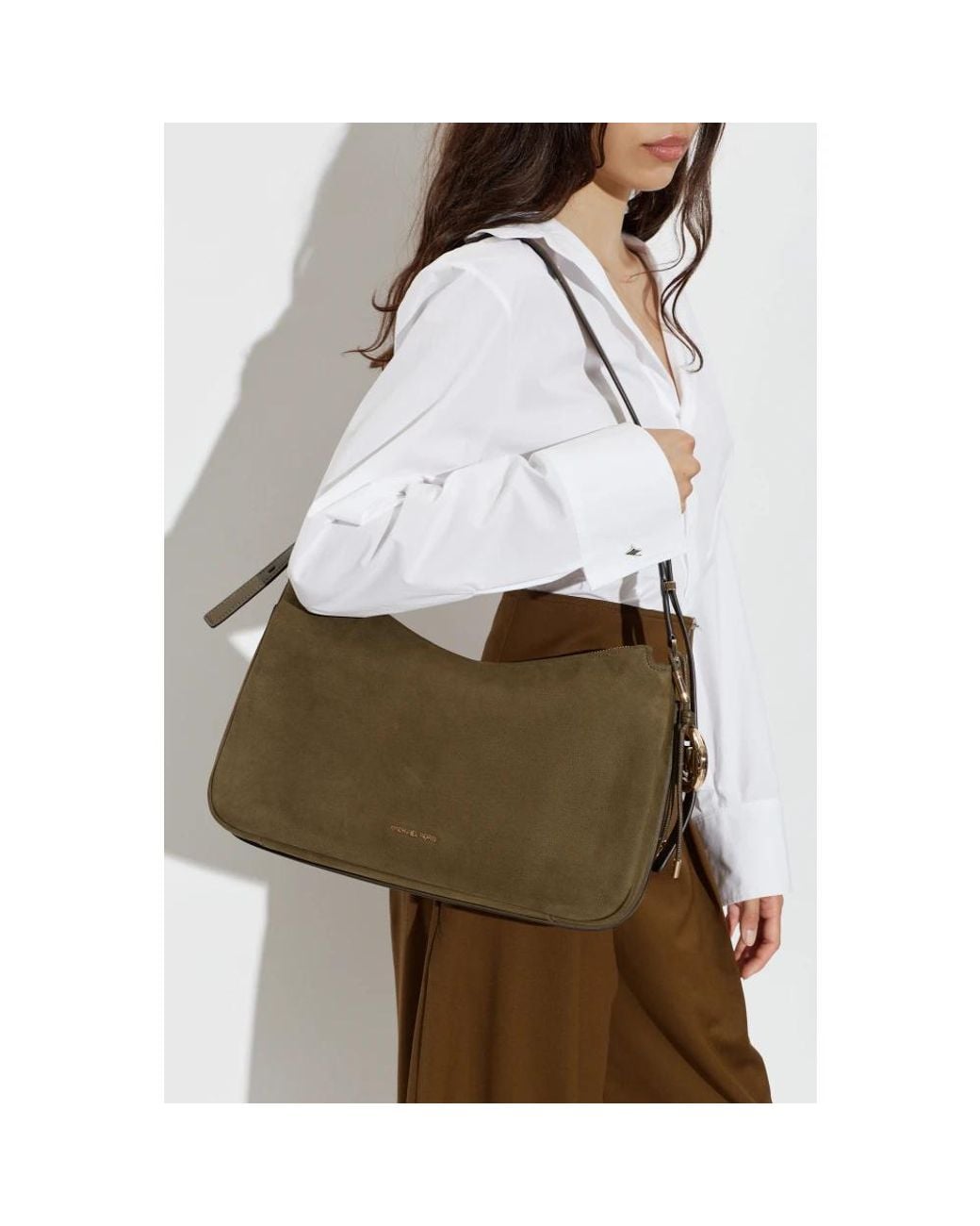 Michael Kors Green Shoulder Bags