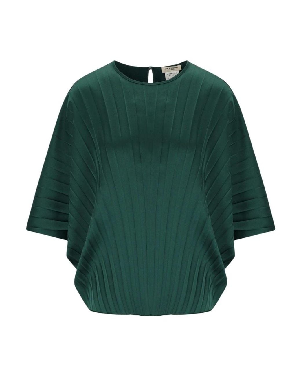 Weekend by Maxmara Green Blouses