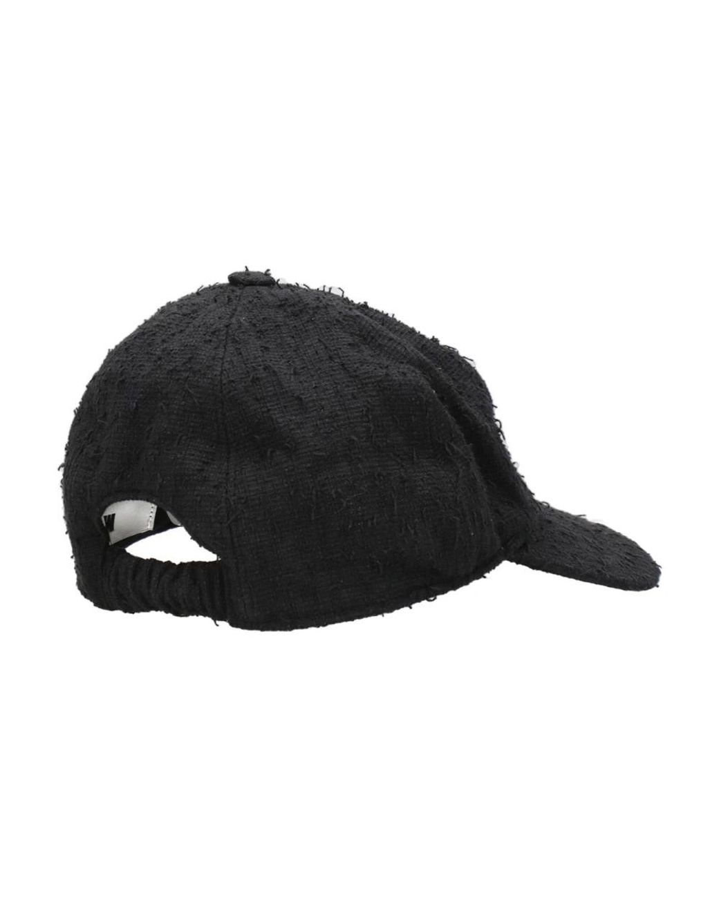 Caps MSGM en coloris Black