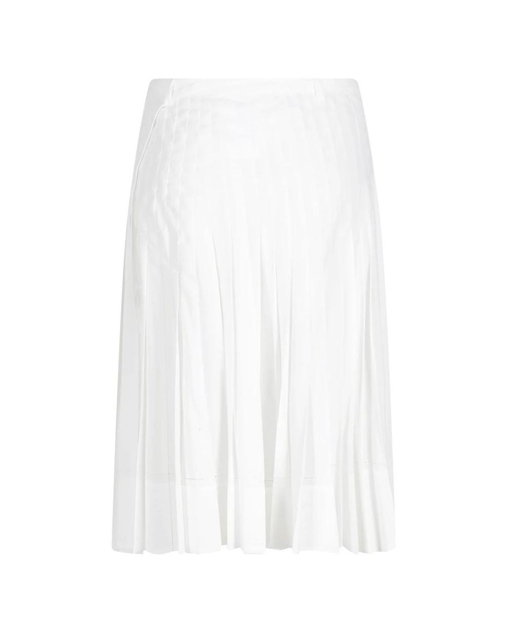 Midi Skirts Low Classic de color White