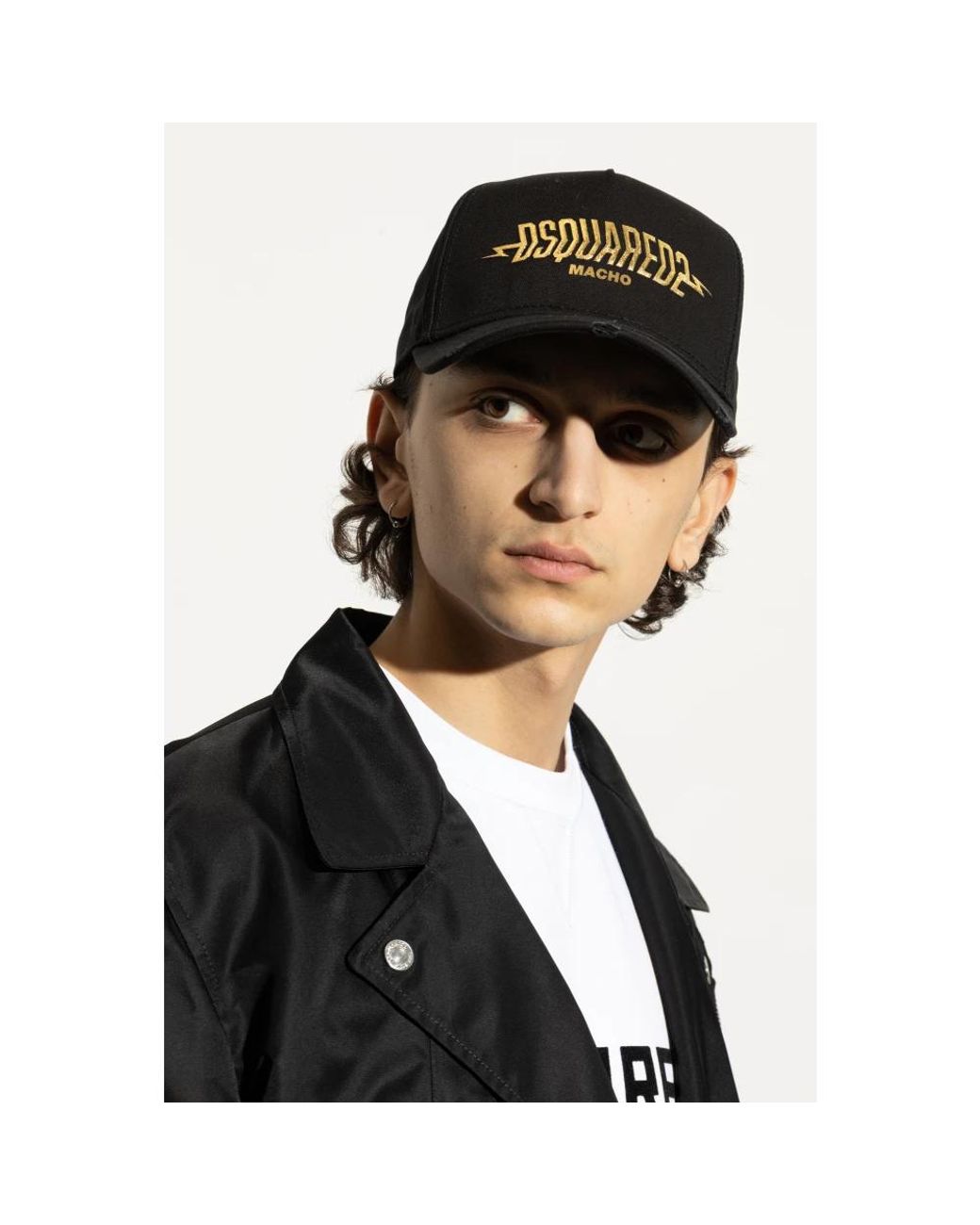 DSquared² Black Hats & Caps for men