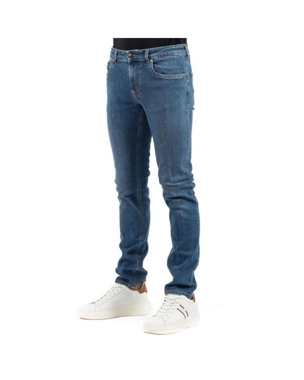 Fay Blue Slim Fit Jeans for men