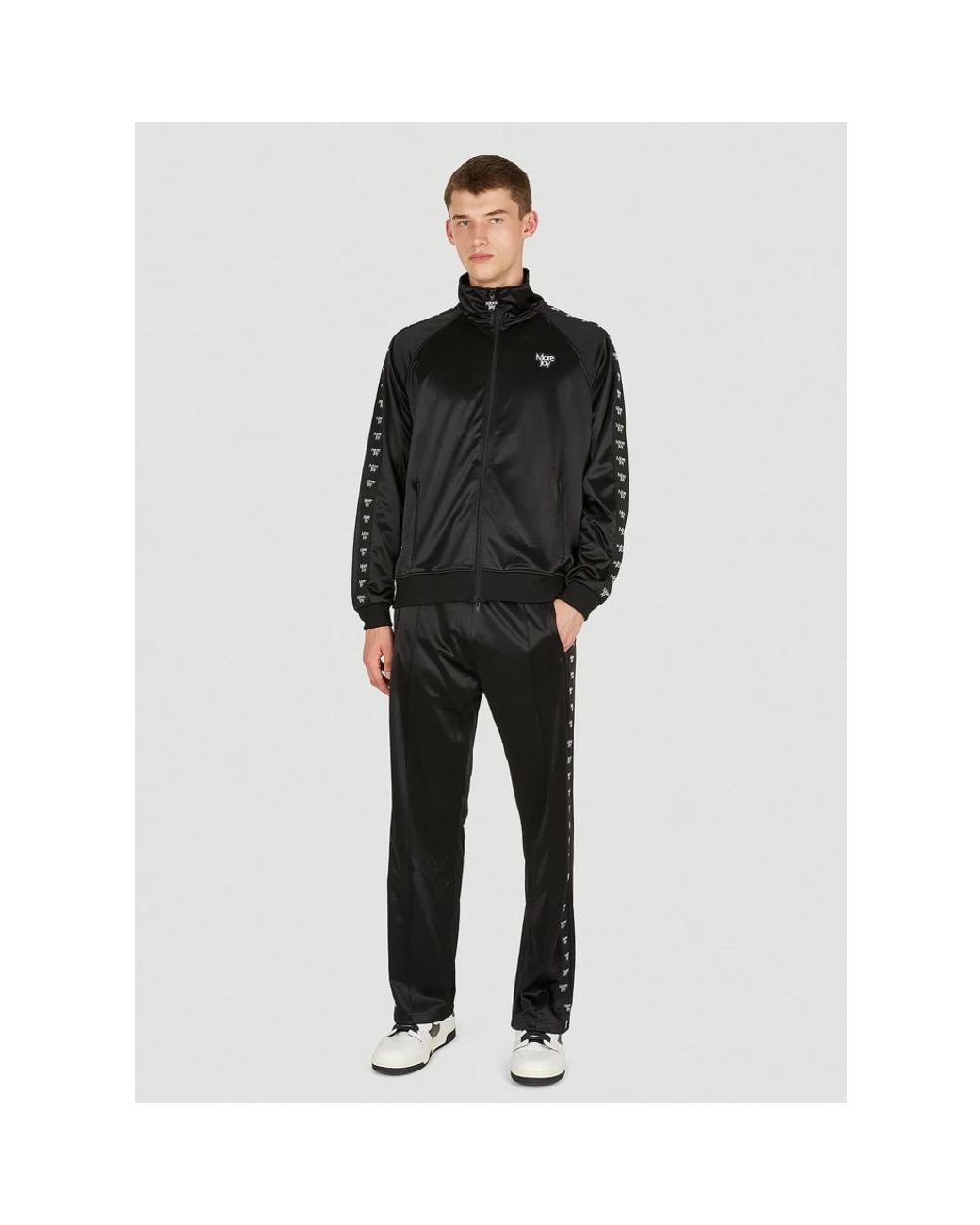 More Joy Black Zip-Throughs for men