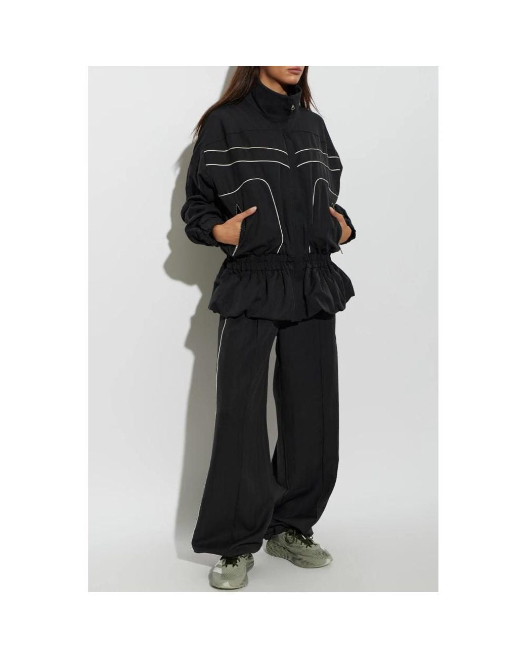 Gestuz Black Wide Trousers