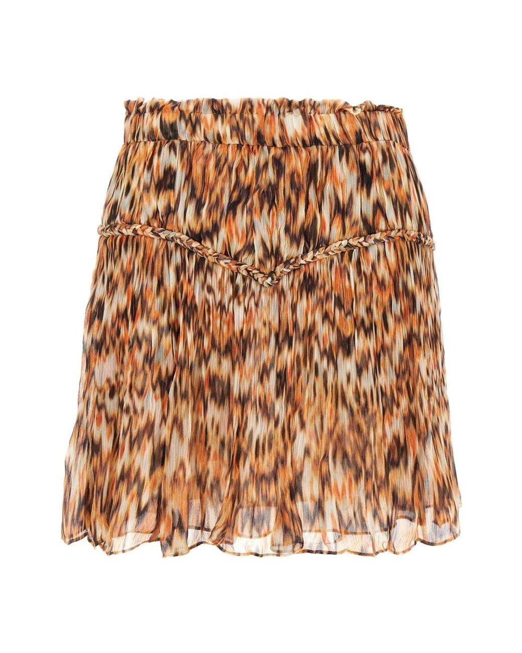 Short Skirts Isabel Marant de color Brown