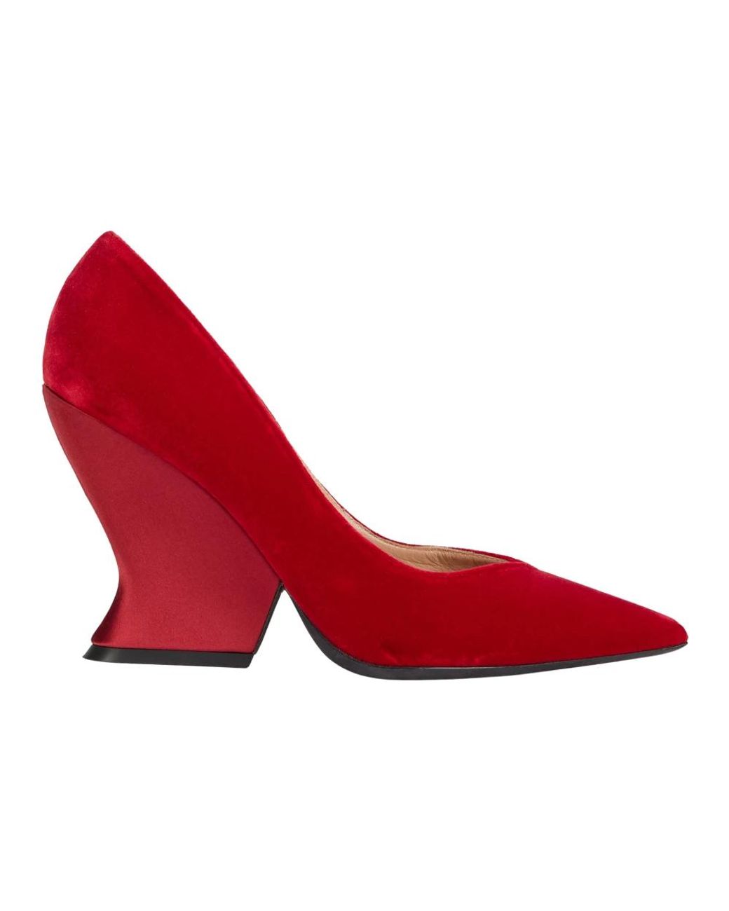 Alberta Ferretti Red Pumps