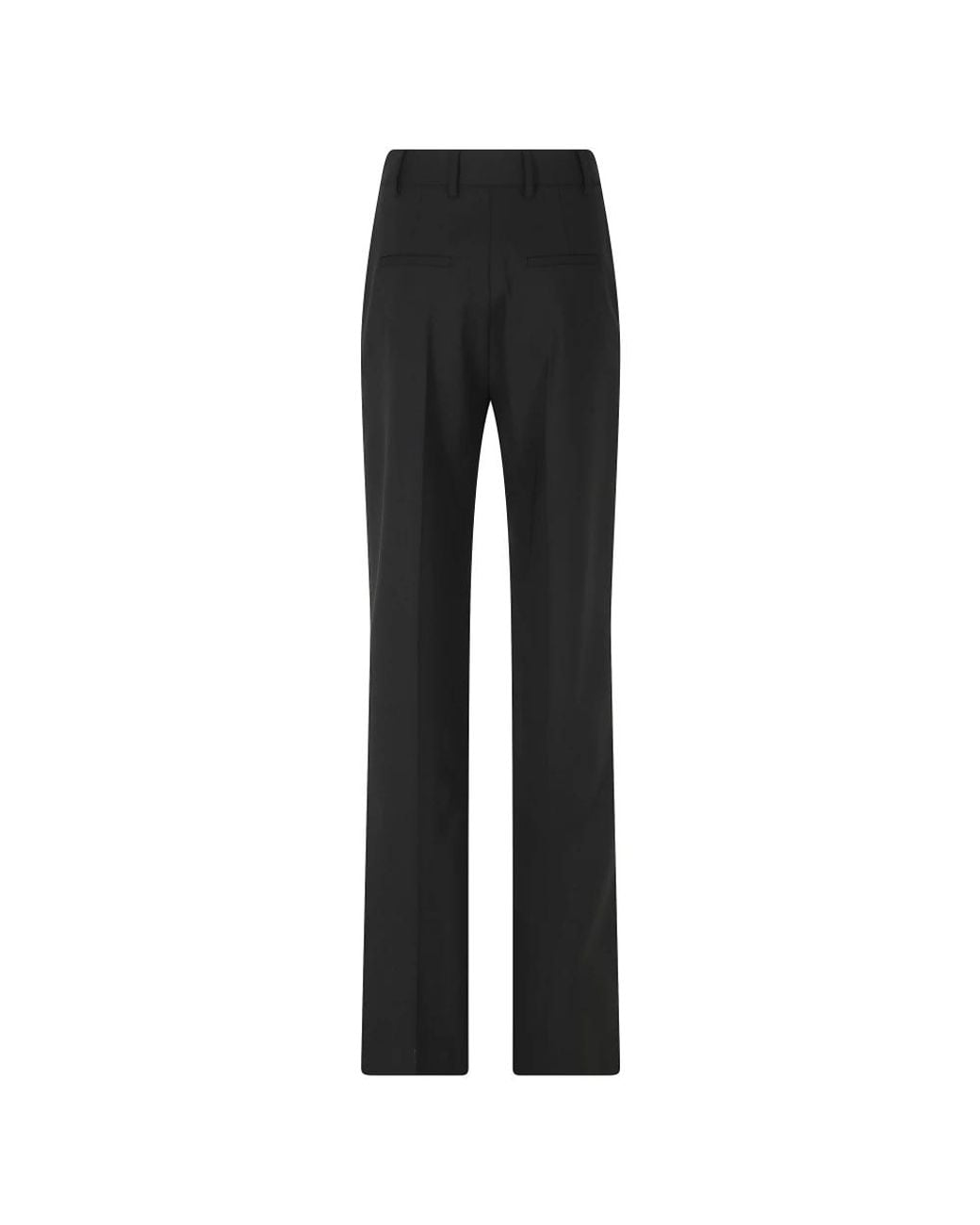 GIUSEPPE DI MORABITO Black Straight Trousers