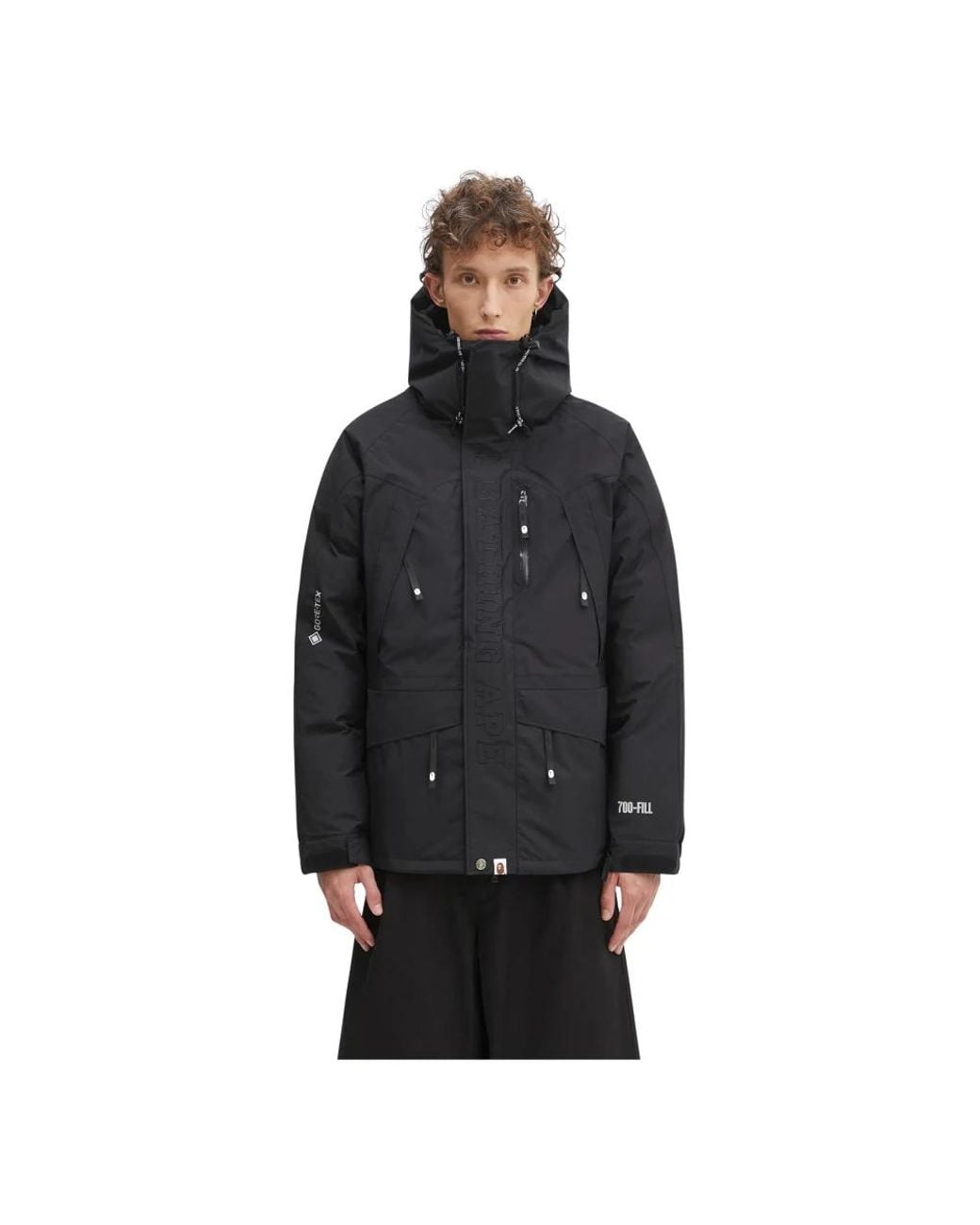 Down Jackets di A Bathing Ape in Black da Uomo