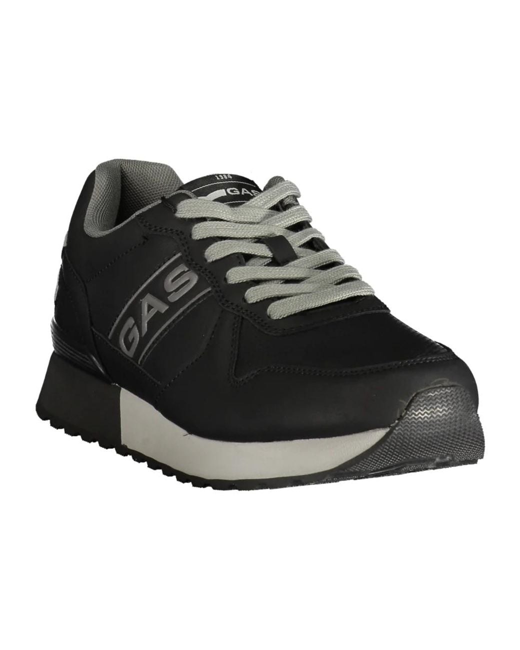 Gas Black Sneakers for men