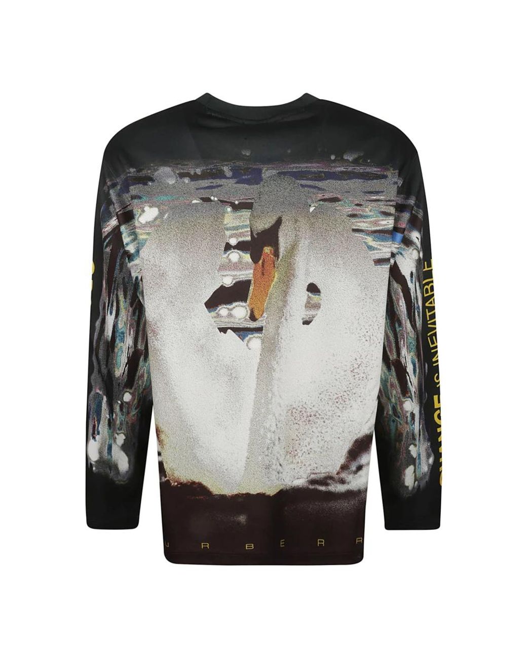 Burberry Gray Long Sleeve T-Shirts for men