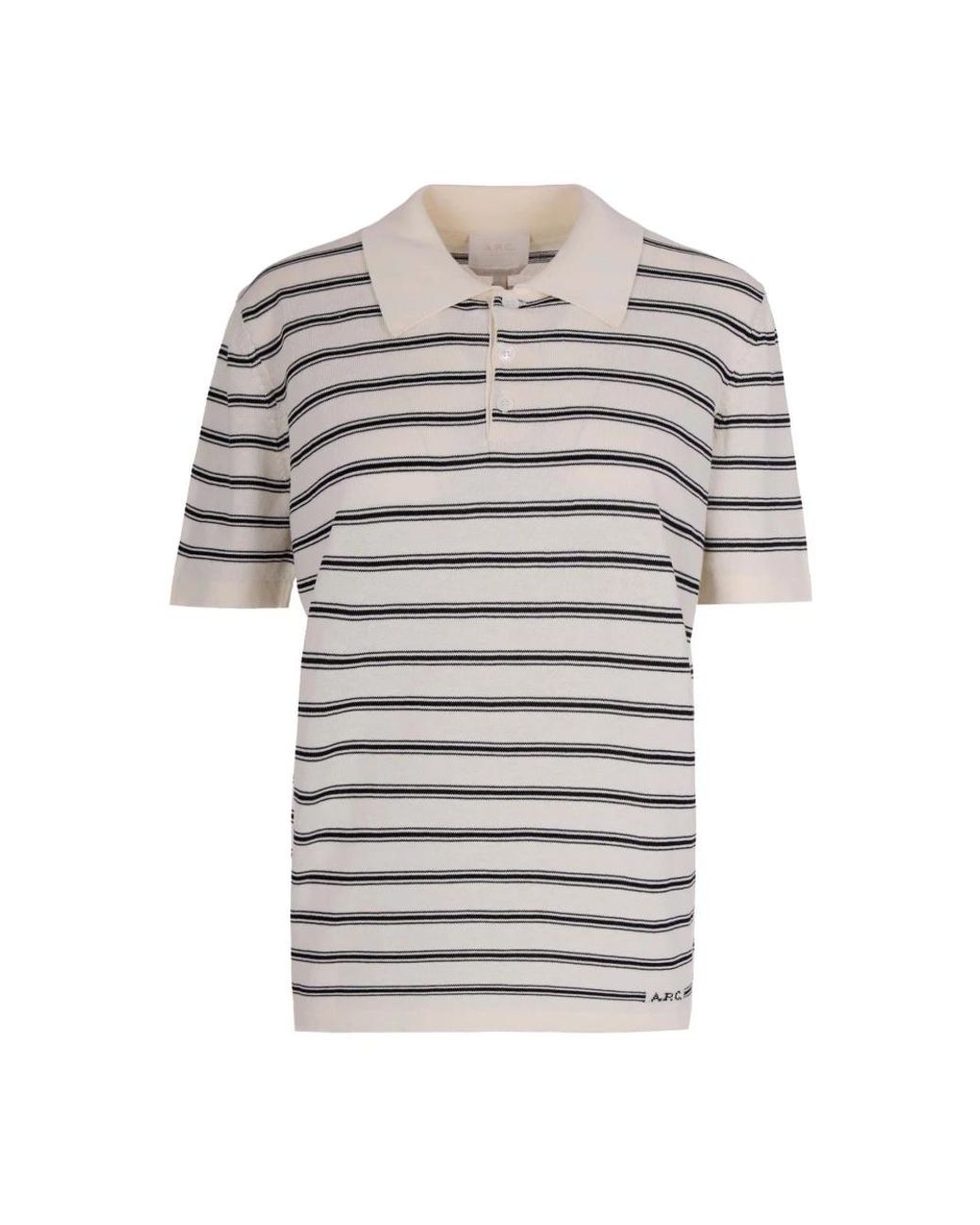 A.P.C. Gray Polo Shirts for men