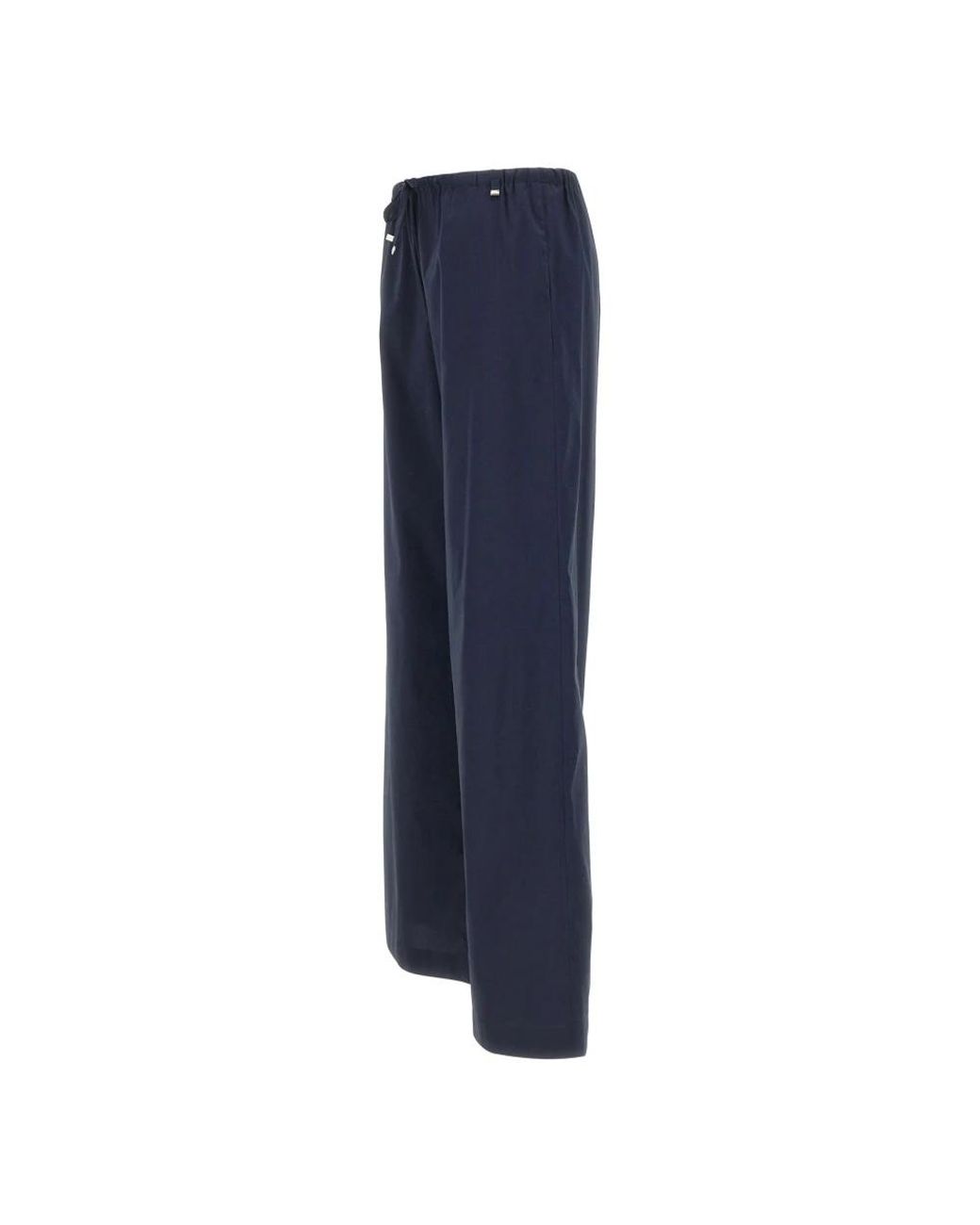 Herno Blue Wide Trousers