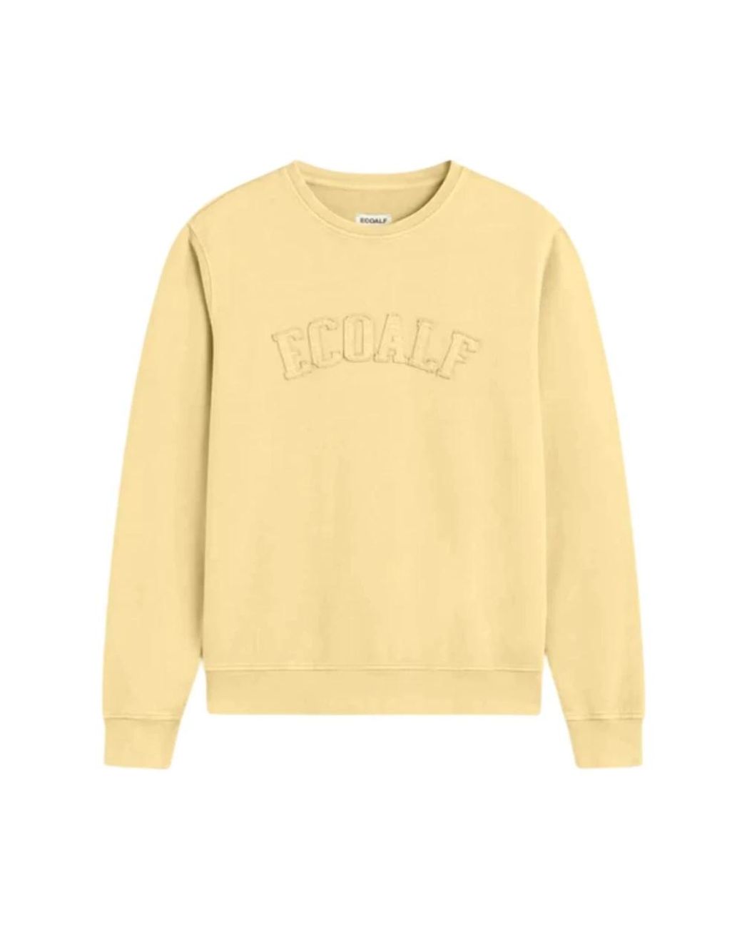 Ecoalf Yellow Sweatshirts for men