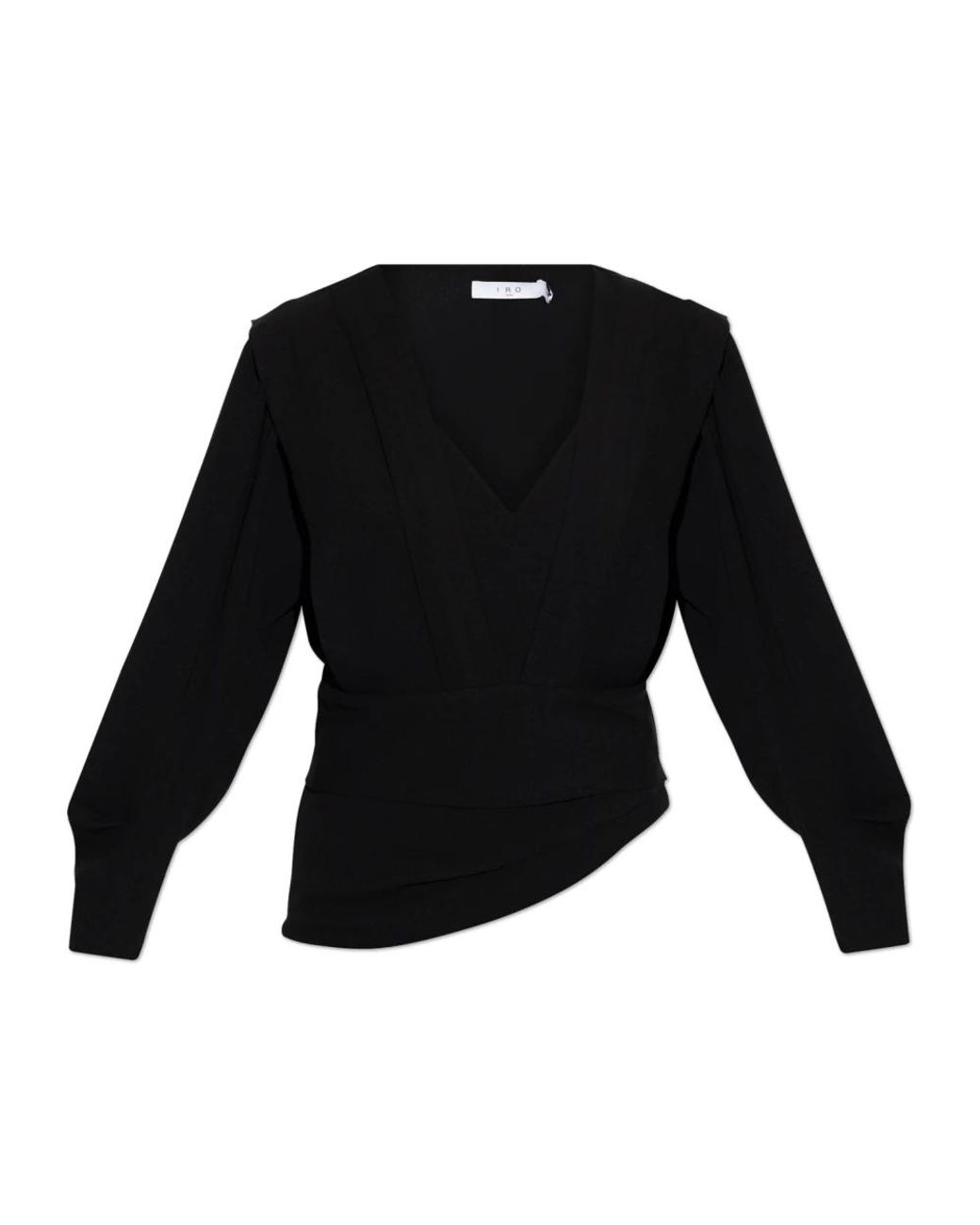 IRO Overhemden ,Zwart ,Leer Samial Top in het Black