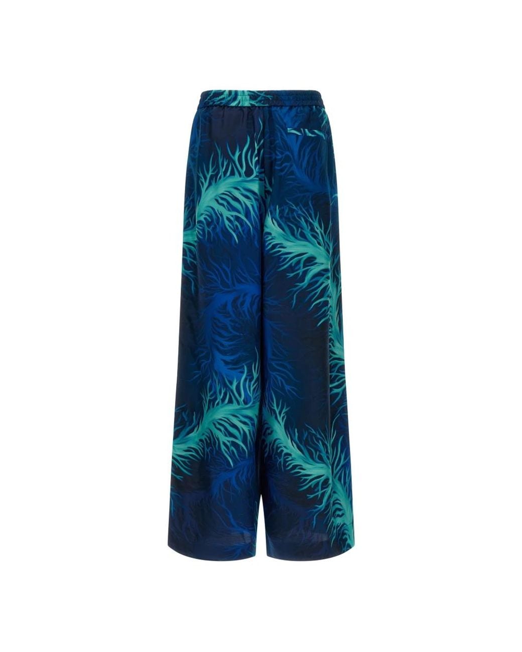 F.R.S For Restless Sleepers Blue Wide Trousers