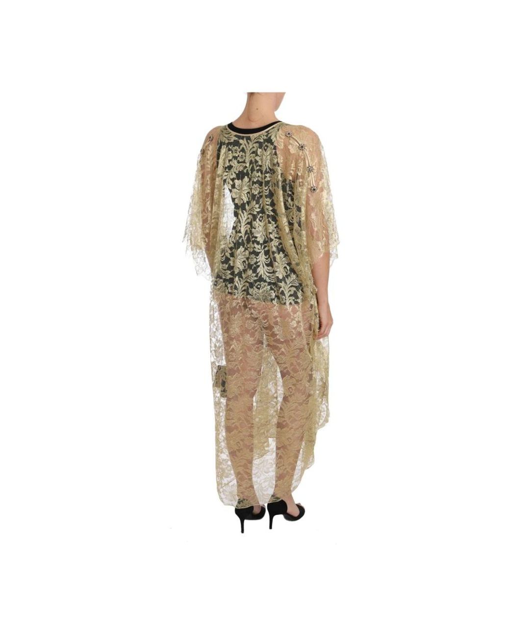 Dolce & Gabbana Metallic Maxi Dresses