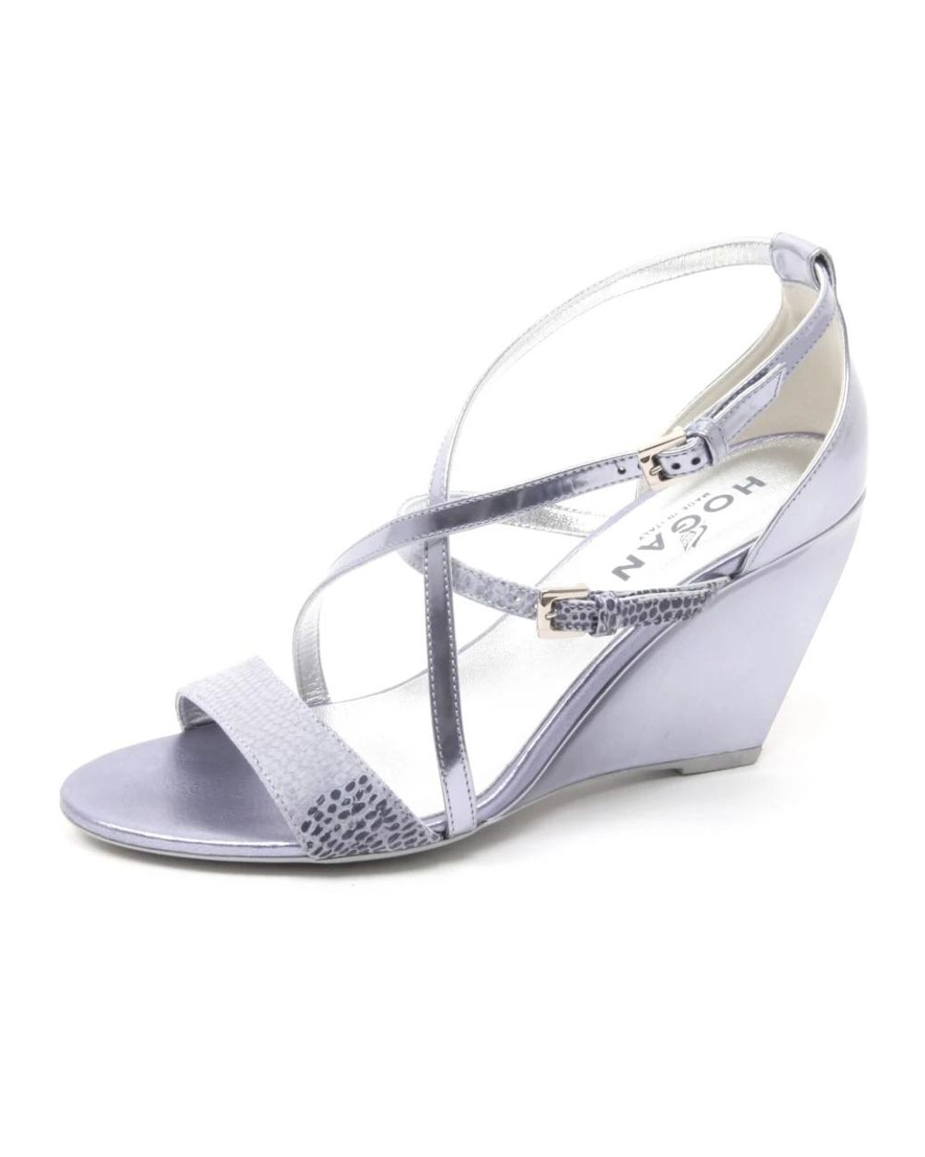 Wedges Hogan en coloris Metallic