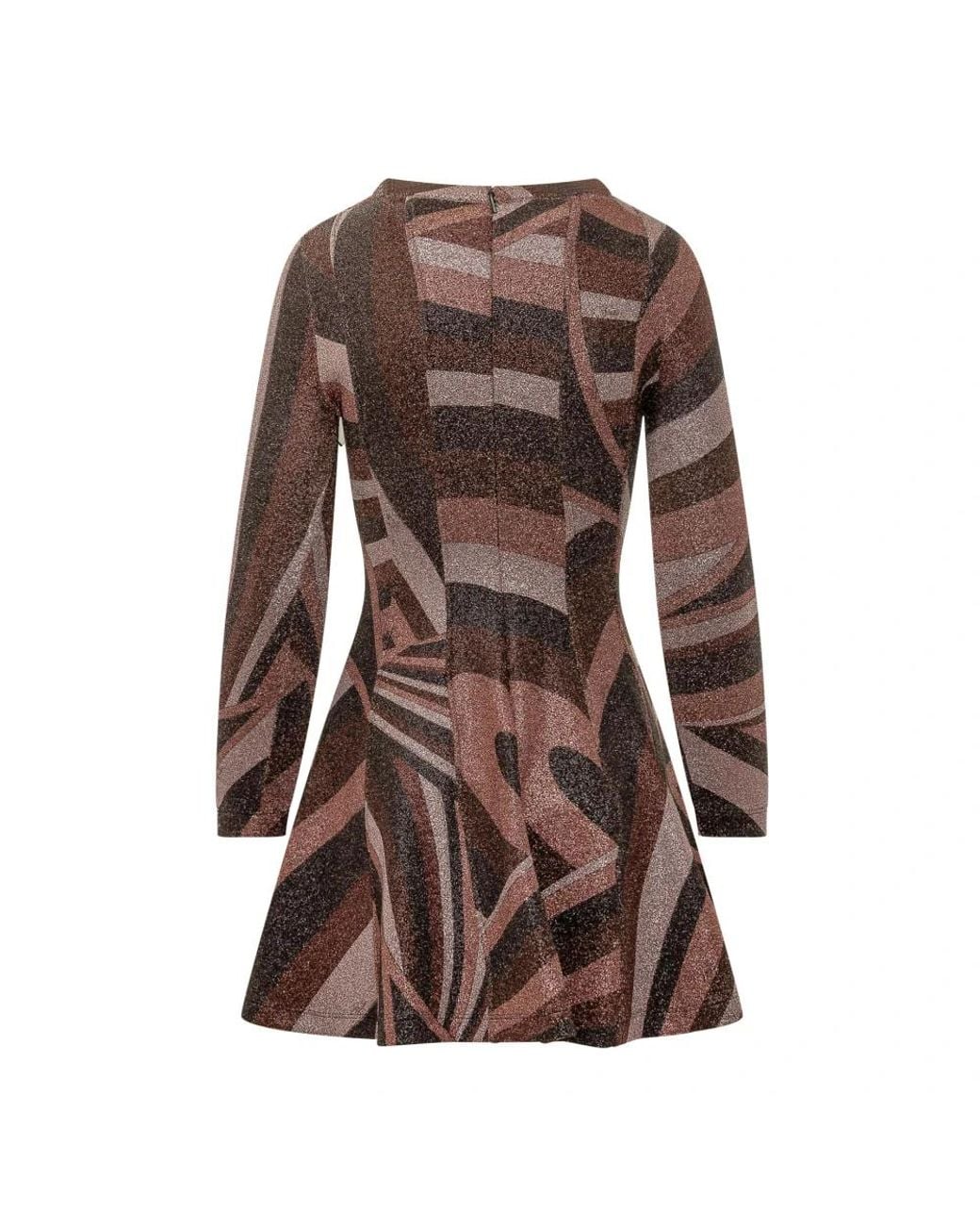 Emilio Pucci Brown Short Dresses