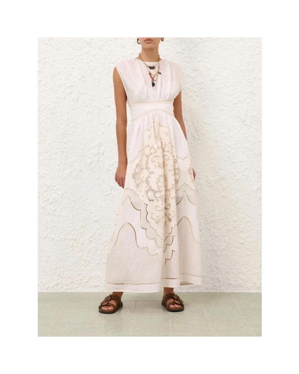 Zimmermann White Maxi Dresses