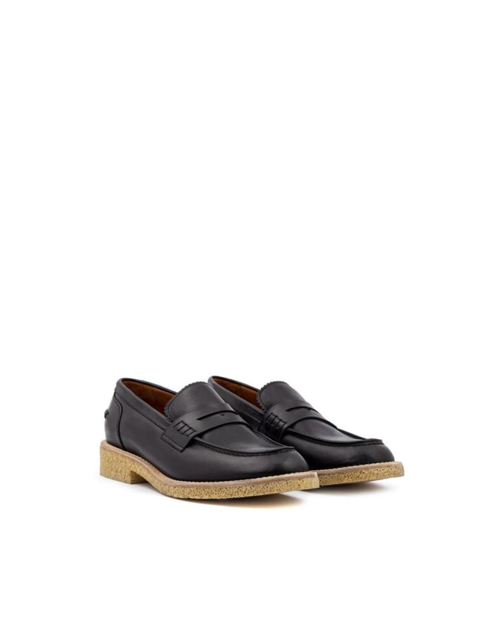 Buttero Lederslipper in Black für Herren