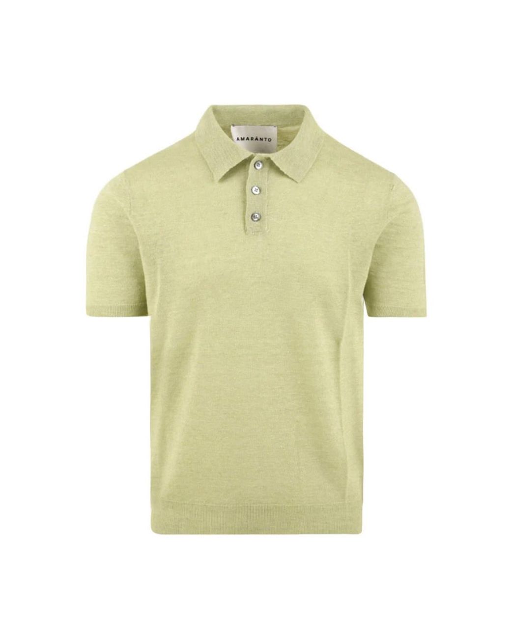 Amaranto Yellow Polo Shirts for men