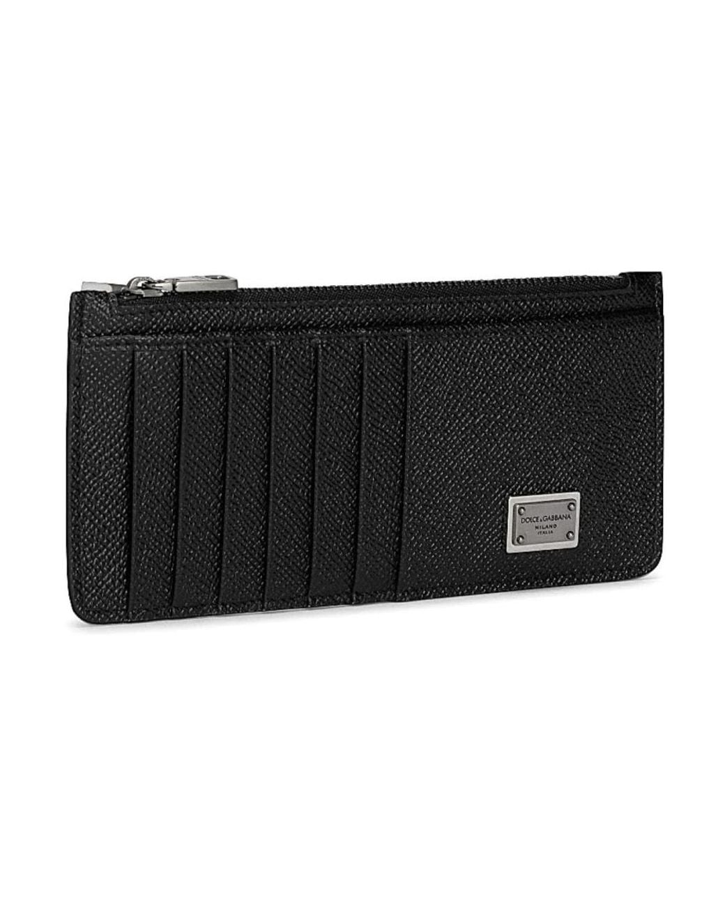 Dolce & Gabbana Black Wallets & Cardholders for men