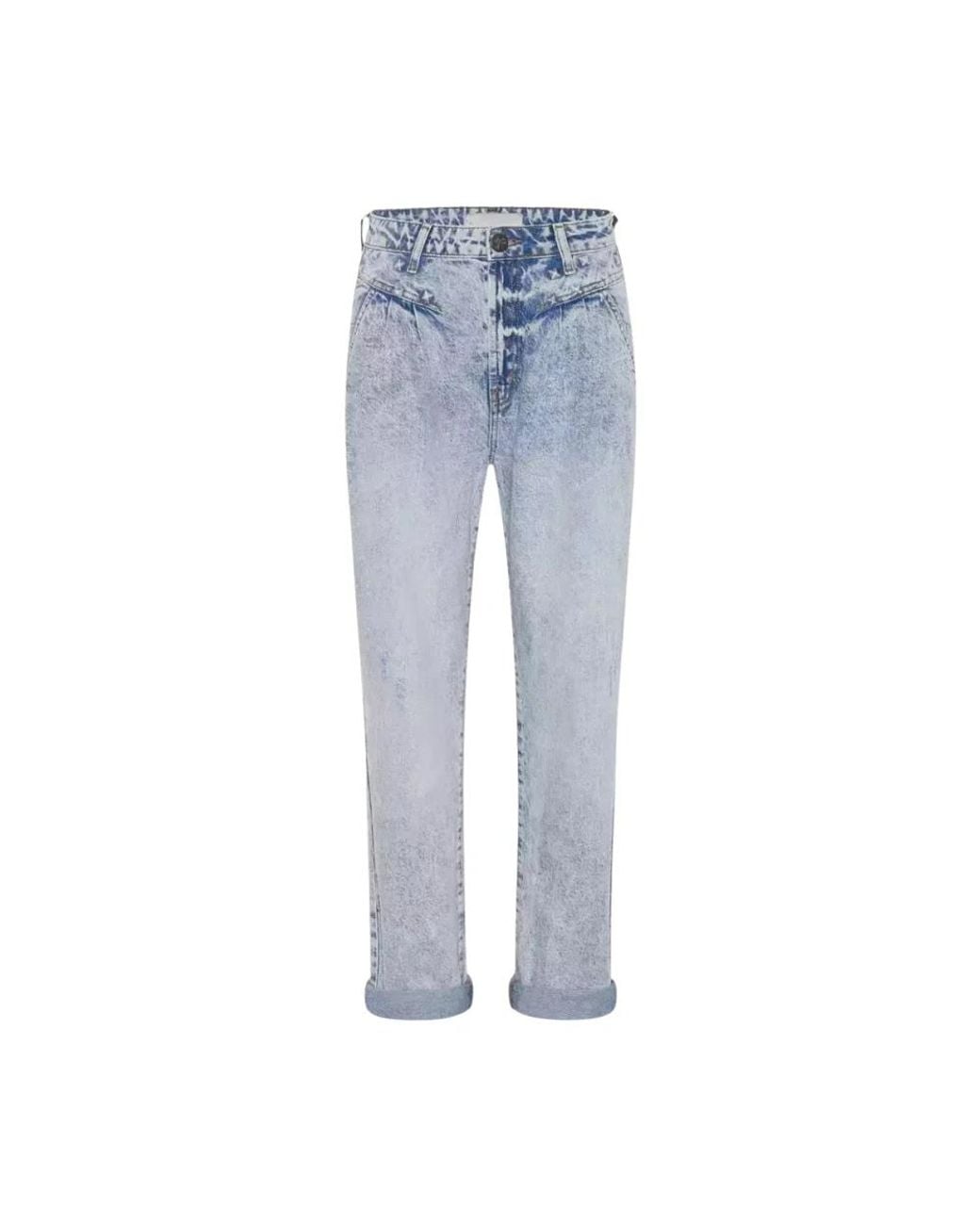 One Teaspoon Blue Straight Fit Jeans