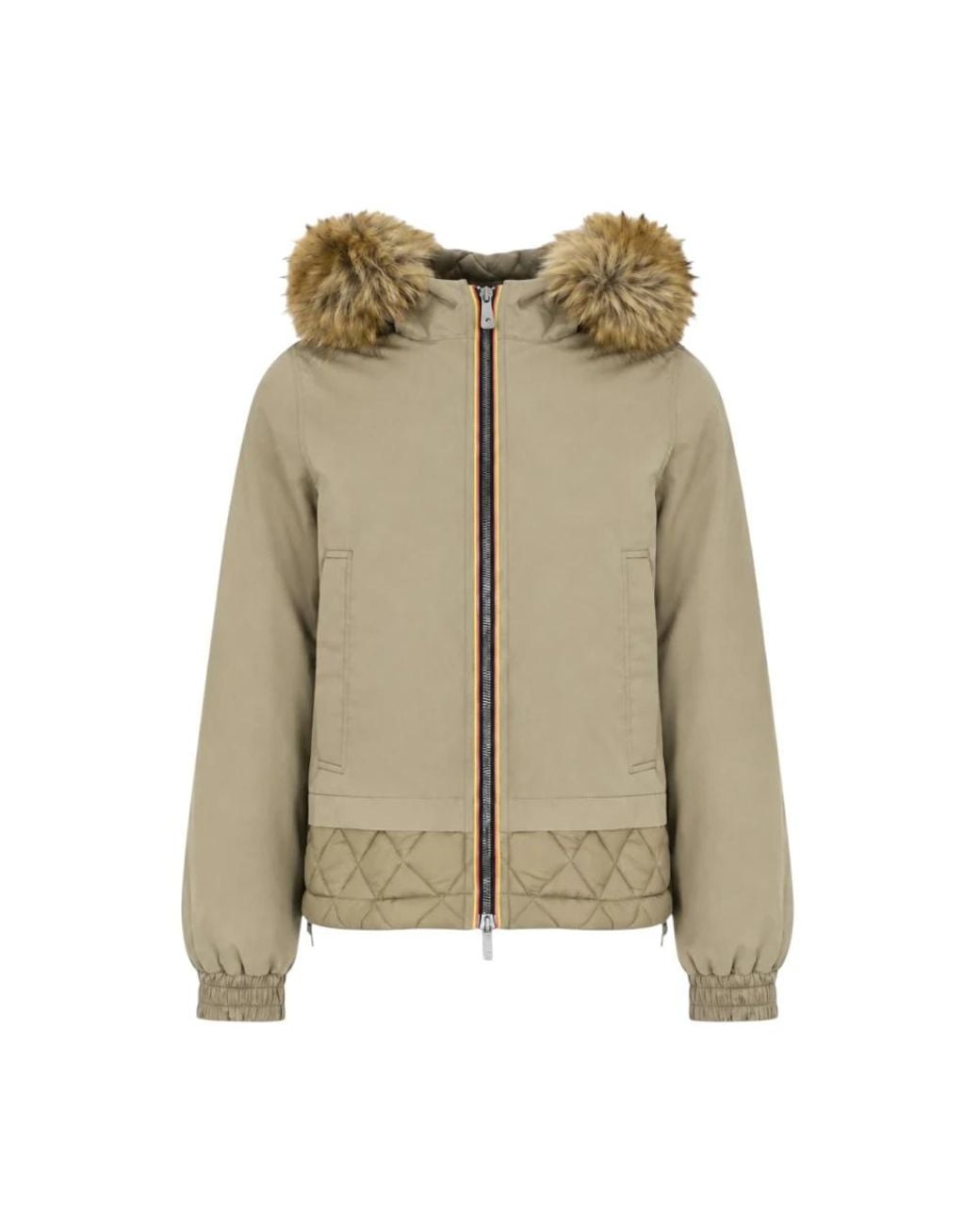 K-Way Green Winter Jackets