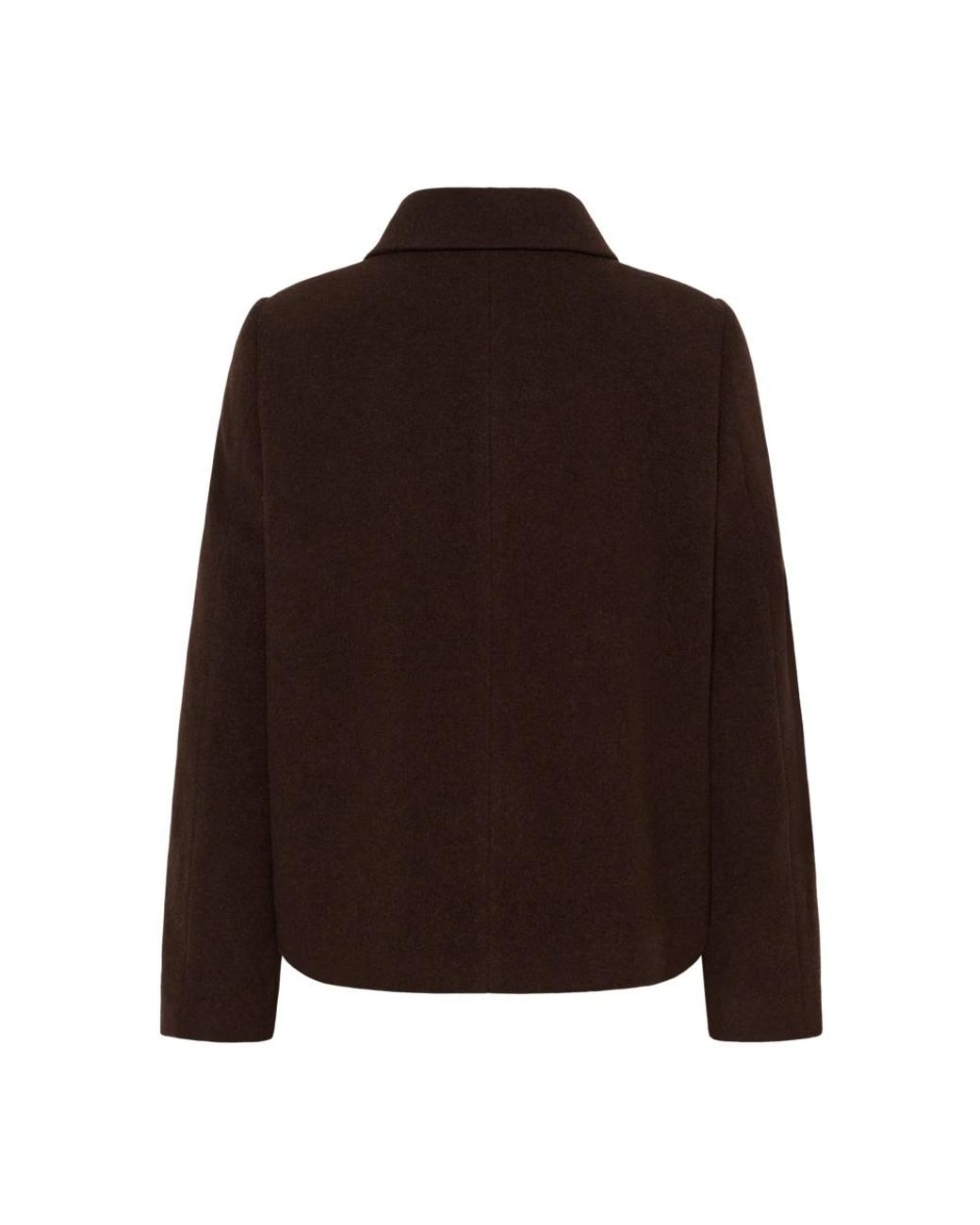 Part Two Brown Single-Breasted Coats