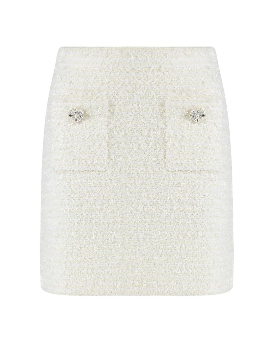 Self-Portrait Short Skirts in het White
