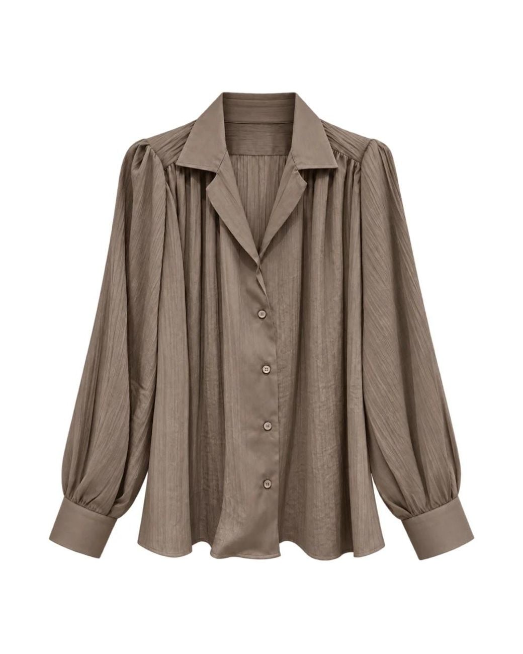 MARSĒM Brown Cd043Fw26 Bluse
