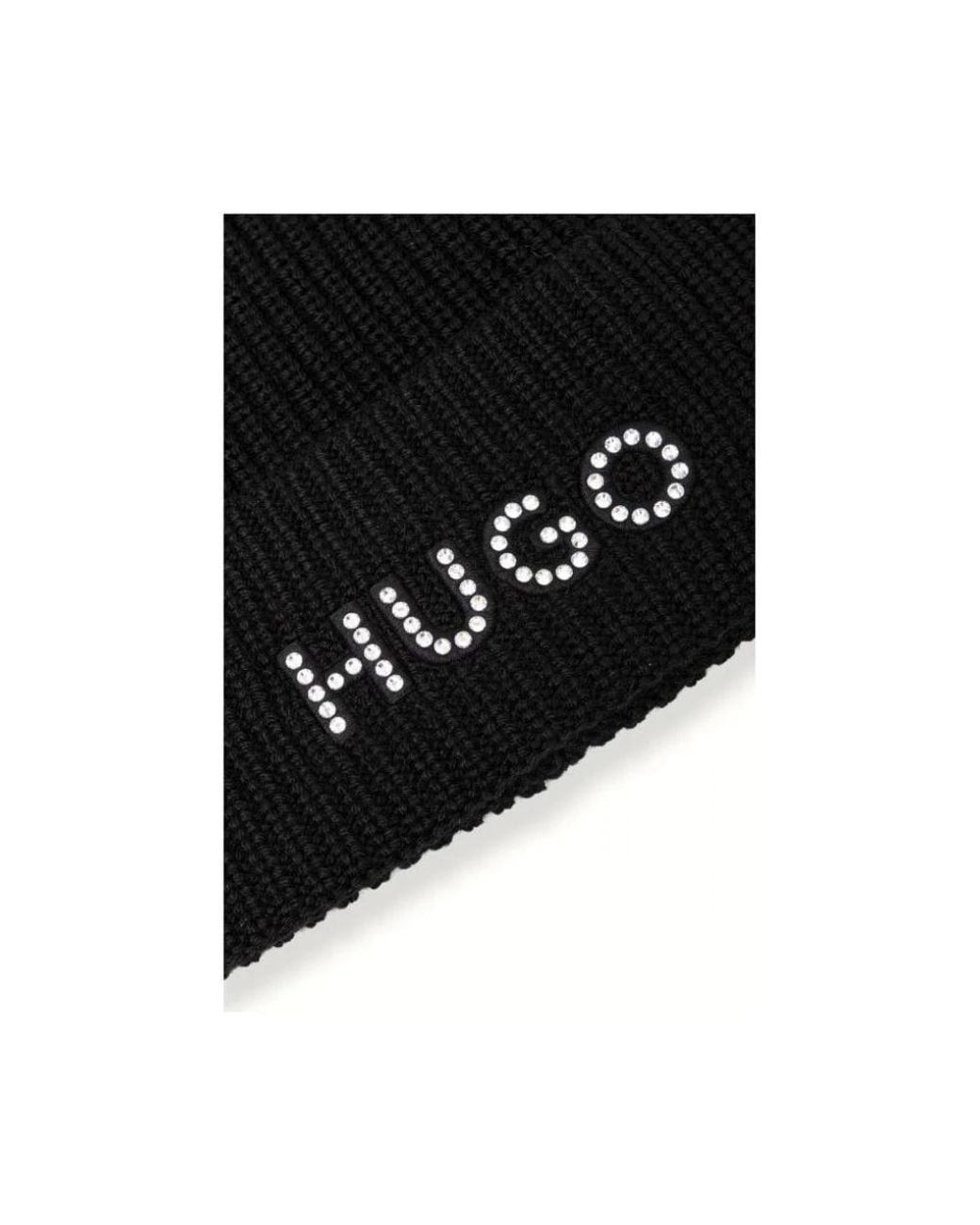 Beanies di HUGO in Black