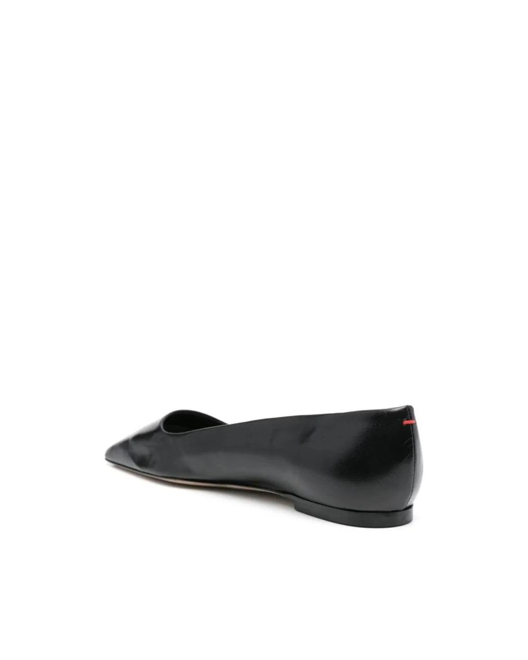 Aeyde Black Ballerina Shoes